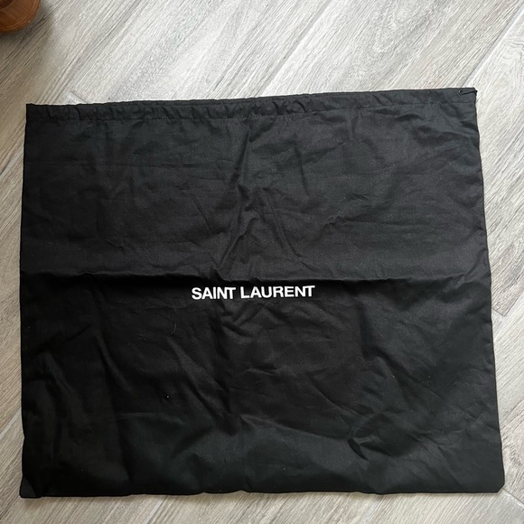 YSL Tag hobo bag black leather crocodile embossed - Picture 2 of 11